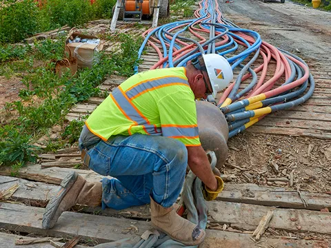 Fiber Optic Installation Graphic
