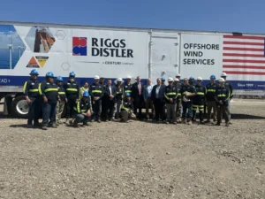 Riggs Distler Ocean Wind 1 Team With Rd Ceo Stephen Zemaitatis & Orsted Us Ceo David Hardy Resize 25% 1008x756